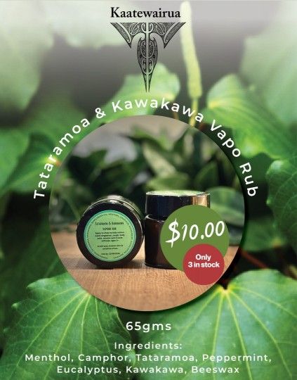 KTW Tataramoa & Kawakawa Vapo Rub
