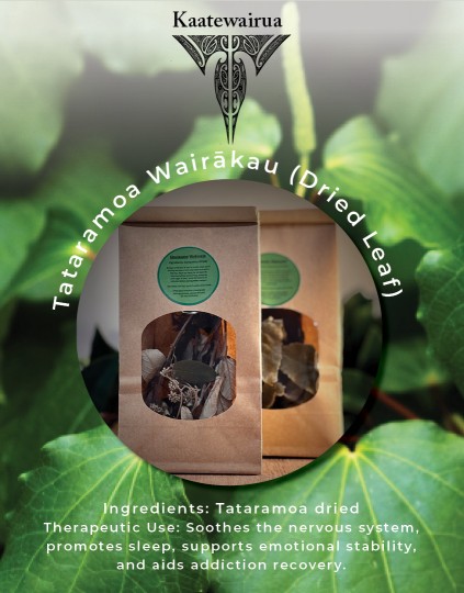 Kaatewairua RONGOĀ MĀORI Tataramoa Wairākau Dried Leaf