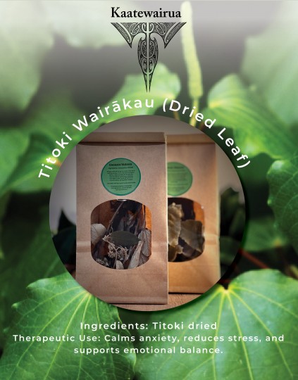 KTW Titoki Wairākau Dried Leaf