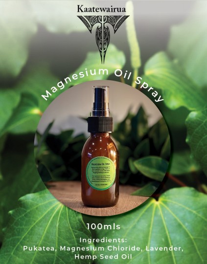 Kaatewairua RONGOĀ MĀORI Magnesium Oil Spray